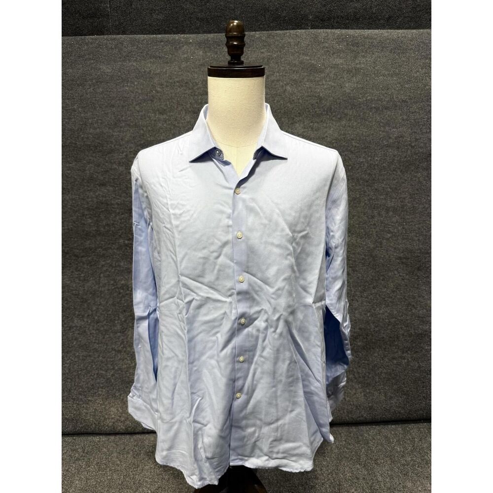 Tailorbyrd Men's Blue Shirt